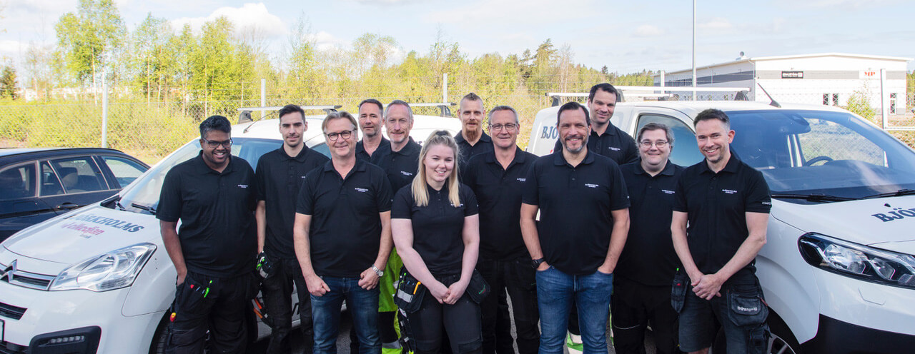 Björkholms är en elektriker i Örebro